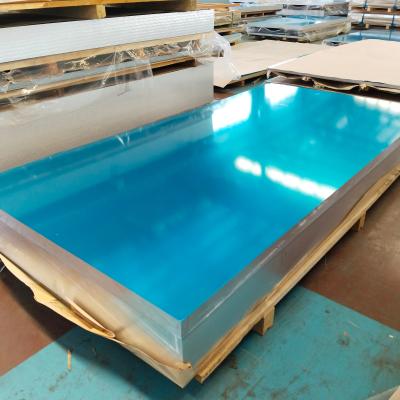 3mm 5mm Plate Aluminium Sheet 1050 H14 Pure 1500mm Width With PVC Film Coated