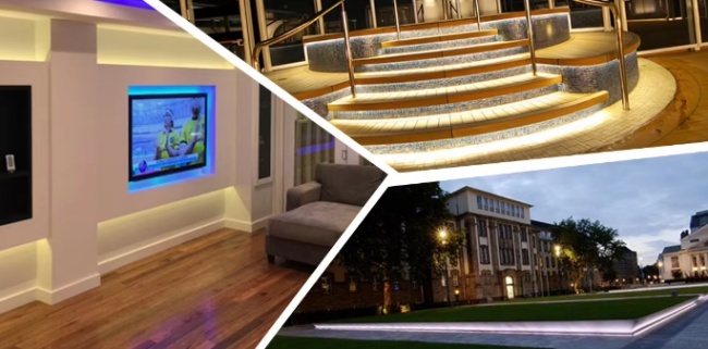 Ultra Slim 2216 LED Strip Flexible LED Tape Light for Modern Interior Lighting