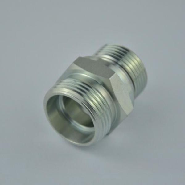 Pipe Lines Connect 1CB-18-12WD Silver Color Thread Hydraulic Hose Adapter Connector