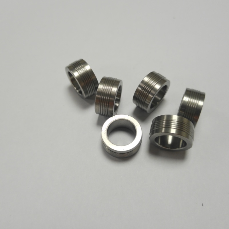 304 Stainless Steel Ring Hoop Thread CNC Milling Customization