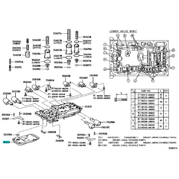 FZ01-21-500 / FZ0121500 Автоматическая коробка передач автомобиля Масляный фильтр Подходит для Mazda CX-5