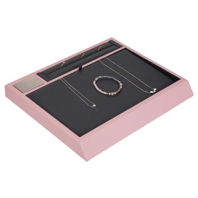 colar de Tray Stand Wear Resistant For da caixa de exposição da joia de 27 * de 4 * 20cm