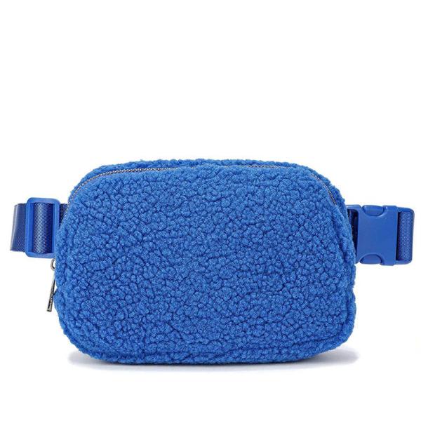 OEM/ODM Accepted Women's Sherpa Cute Belt Bag Fashion Berber Fleece Fanny Pack
