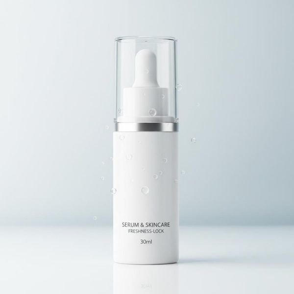 30ml PP Medical-Grade Airless Dropper Bottle with Freshness-Locking Design for Serum and Skincare