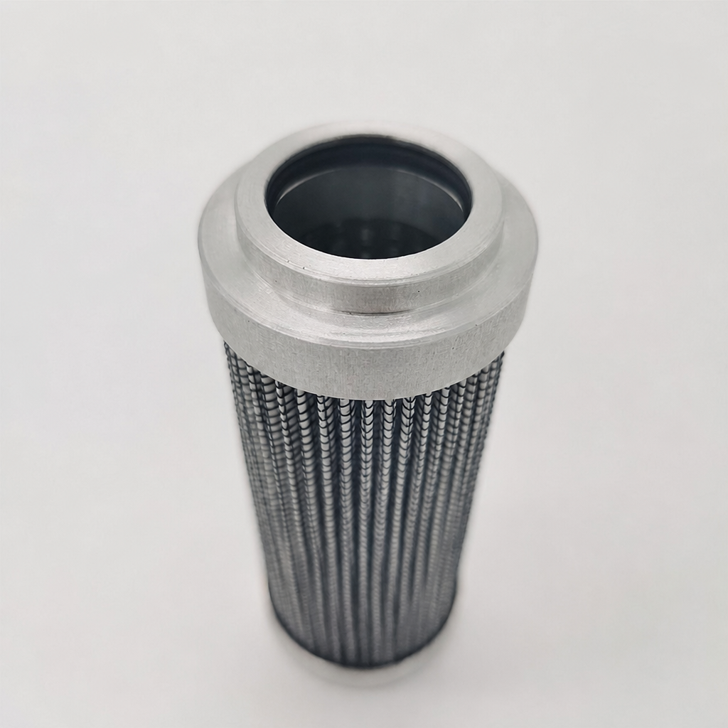 Heavy Duty Stainless Steel Hydraulic Filter Element with Exceptional Dirt Holding Capacity and High Rejection for Manufacturing Plants