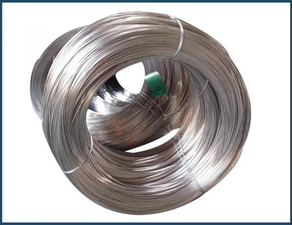 JISG4319 Fio de aço inoxidável ultra fino Topone 0,1 mm Fio de aço inoxidável fino de alta resistência à tração