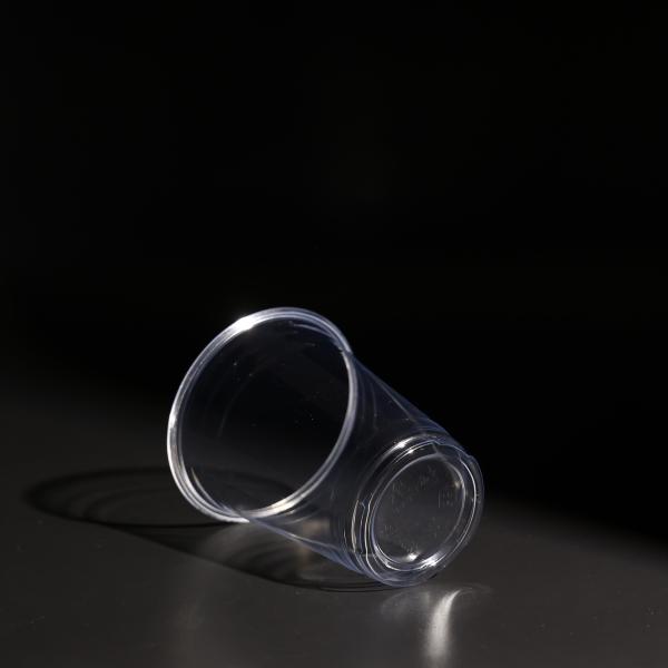 Leak Proof Lids PET Disposable Cup Clear Plastic Cold Drink Cup Customized Printing