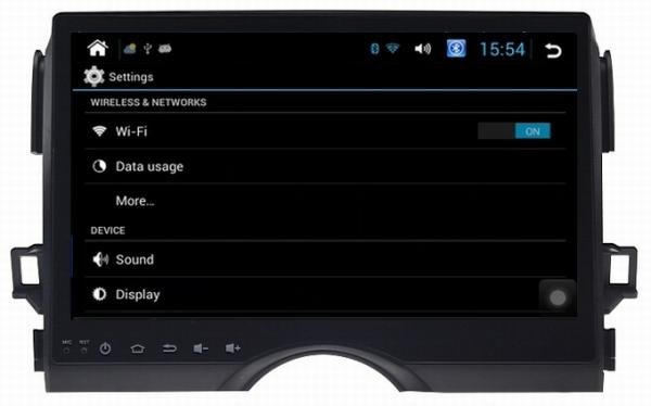 Ouchuangbo android 4.2 Toyota Reiz 2013 stereo car DVD gps radio stereo navi support 1024*600 capacitive screen