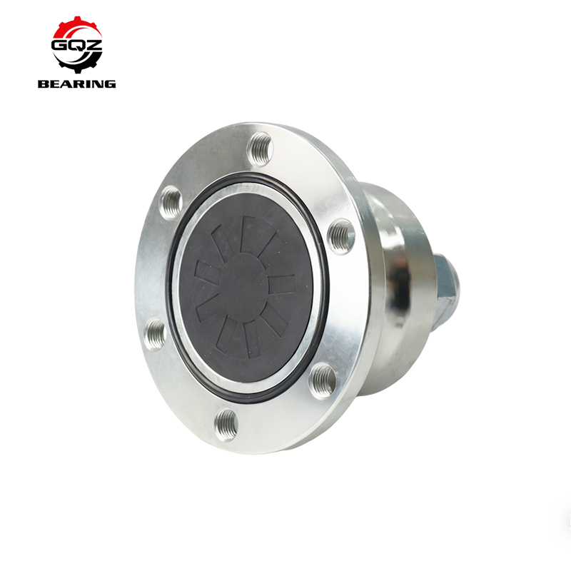GQZ PRB45 Integrated Agricultural Hub Bearing Unit 45mm Bore Multi-Layer Sealed Relubricable For Harvester Packer Roller