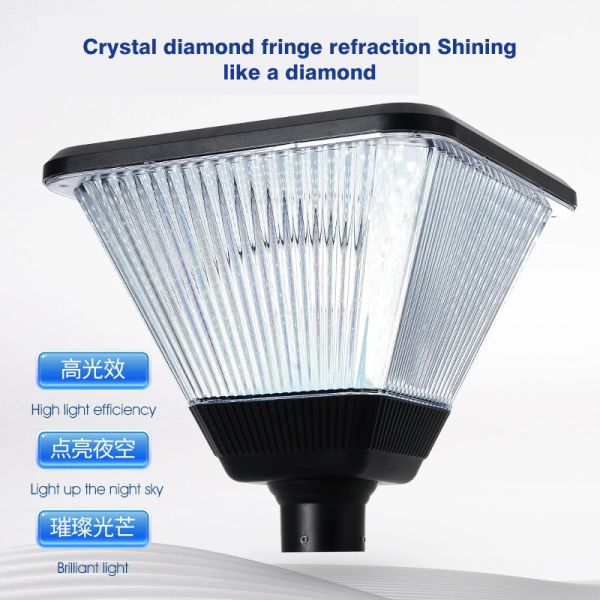 Decorative Yard Light Solar LED Lantern Style Lamp for Backyard Patio Landscaping