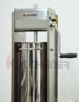 Stuffer comercial da salsicha do enchimento da salsicha 3L, máquina do fabricante da carne da velocidade 7LB dupla
