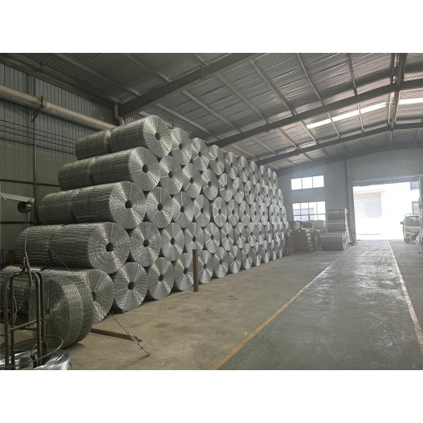 Durable 2.0mm Welded Galvanized Wire Pipeline Reinforced Mesh For Oil And Gas