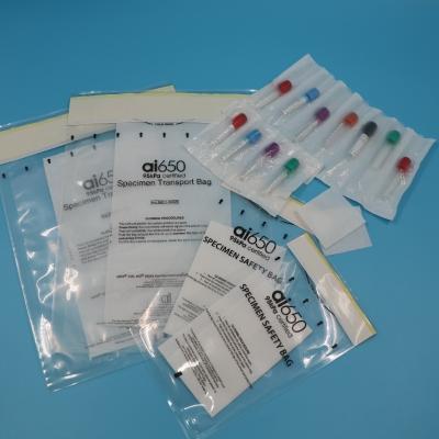 AI650 95kPa Biohazard Transport Bags with Absorbent Sleeve