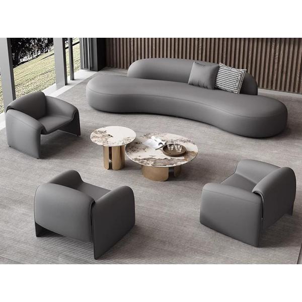 Star Hotel Lobby Furniture Sofa Chair Table Set Customised Regular Size