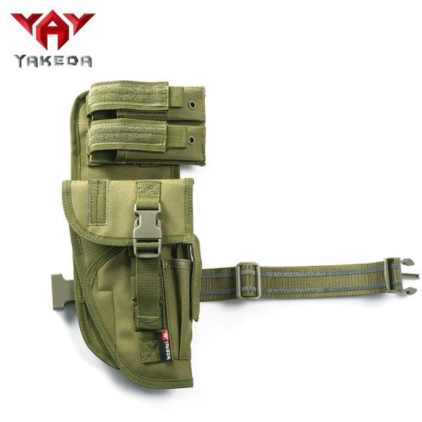 Universal Tactical Leg Holster With Magazine Pouch Fully Adjustable And Removable