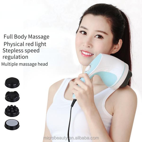 Multifunctional Neck Massage Gun Handheld Body Shaping Vibrating Cellulitis Massager