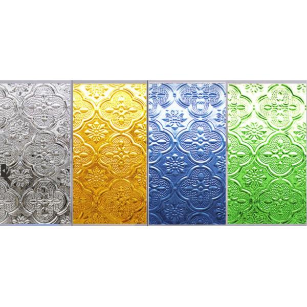 Ice Flower Frosted Window Glass Stained Lacquered Glass White