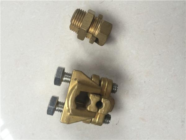 Die Casting Grounding And Earthing Products Copper Wire Clamp Earthing Clamp