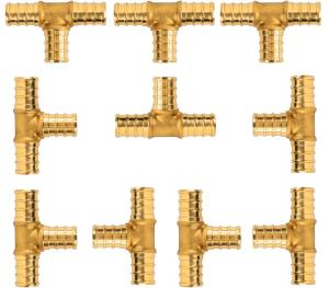 Mangueira de bronze sem chumbo Barb da polegada de 1/2, encaixes farpados de