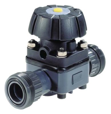 Diameter 8mm Soft Tube Pneumatic Diaphragm Valve Back Pressure For Metering Pump