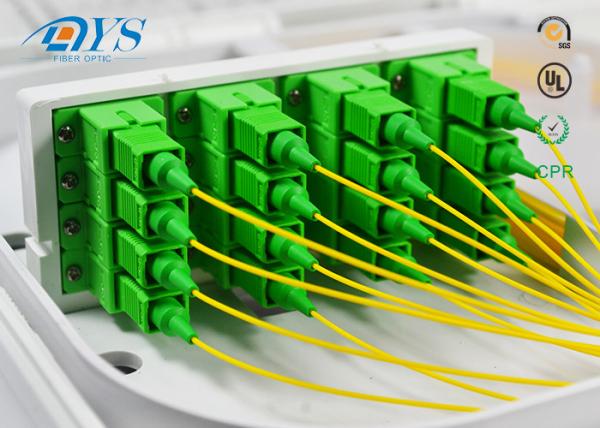 16 Ports FTTH Wall Mount Fiber Optic Termination Box