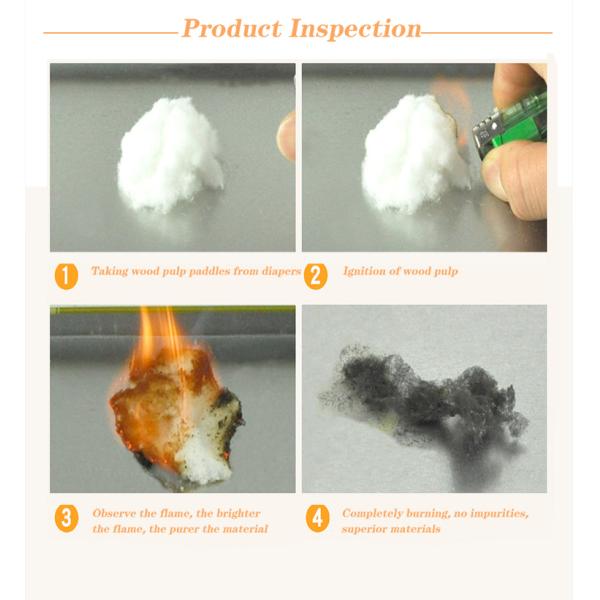 ISO9001/ISO14001/ OHSAS18001 BV Сертифицированные подгузники для взрослых для удобства пожилых людей