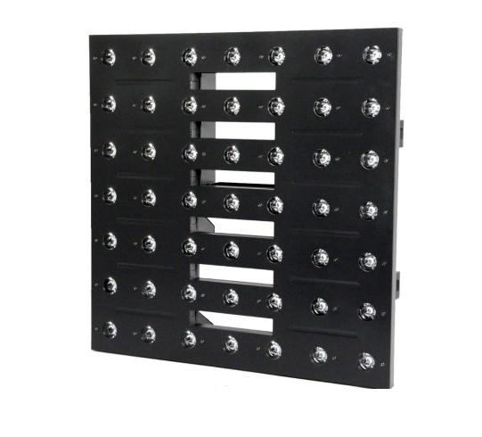 Solar Rotating Inground Stake LED Beam Lights 7x7 3w Warm White For Wedding Hall