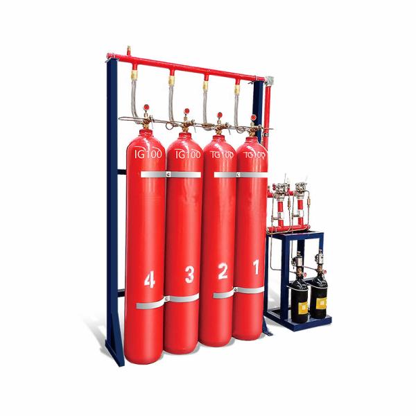 Высокая безопасность IG100 Система предотвращения пожаров с инертными газами