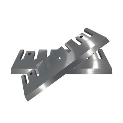 Industrial Cross Cut Paper Shredder Blades , Paper Guillotine Blade Long Life