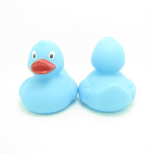 Multicolor Green Glowing Rubber Duck , Light Up Bath Ducks Phthalate Free Vinyl 8cm Duck