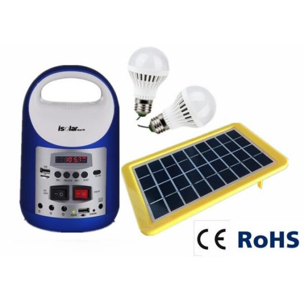 portable solar panel lighting kits for camping, mini solar home system , solar light for camping solar bule.yellow