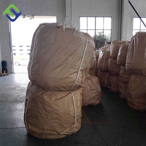 3 нитки Скрученная нейлоновая веревка Полиамидная морская верёвка для причаления Ветер для яхт