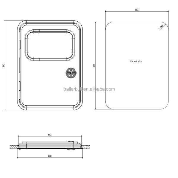 Алюминиевая сплав слезоточивые двери для автодома RV трейлеры кемпера и настраиваемый дизайн