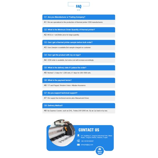 USB Blue tooth Interface Type 110mm Thermal Label Printer for Fast Shipping Label Printing