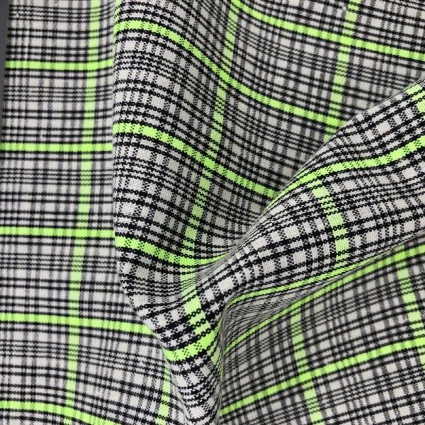 Wholesale Custom 170gsm Organic Eco-Friendly Striped Fabrics 73% Cotton 27% Linen for Girls' Dresses and Suits