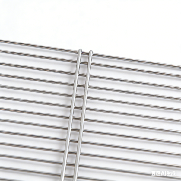 Heavy Duty 304 Stainless Steel Rectangular Grill Net For Outdoor BBQ Cooking