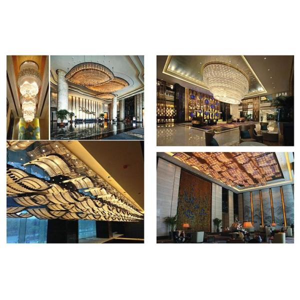 Креативное искусство роскошный кристаллический люстра для выставочного зала или конференц-зала