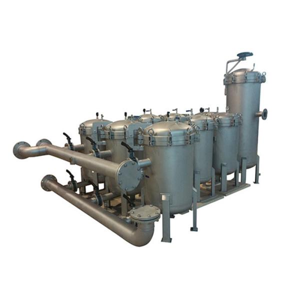 SFFILTECH Stainless Steel Bag Filter Housing , BM Multi Bag Filter Housing
