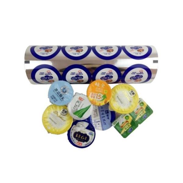 Oripack 80mic Laminated Roll Film OEM For Yogurt Bottle Sealing