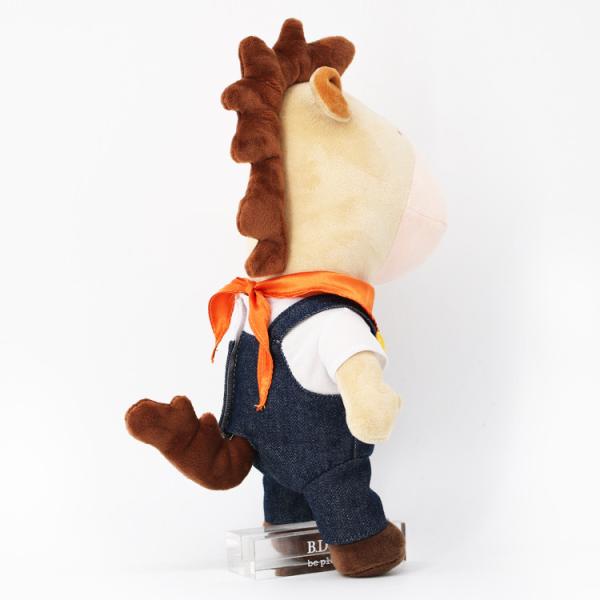 Custom Logo Cute Horse Plush Toys Cotton Material Pretty Gifts OEM