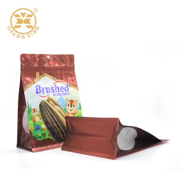 Упаковка еды Pistachos Bolsa 1kg Ziplockk высушенная кладет плоский нижний мешок в мешки