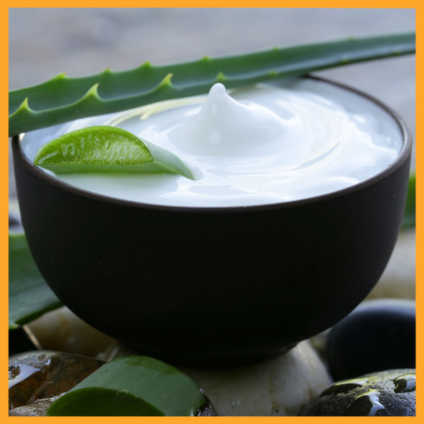 White Aloe Vera Anti Acne Cream , Skin Bleaching Cream Herbal Material
