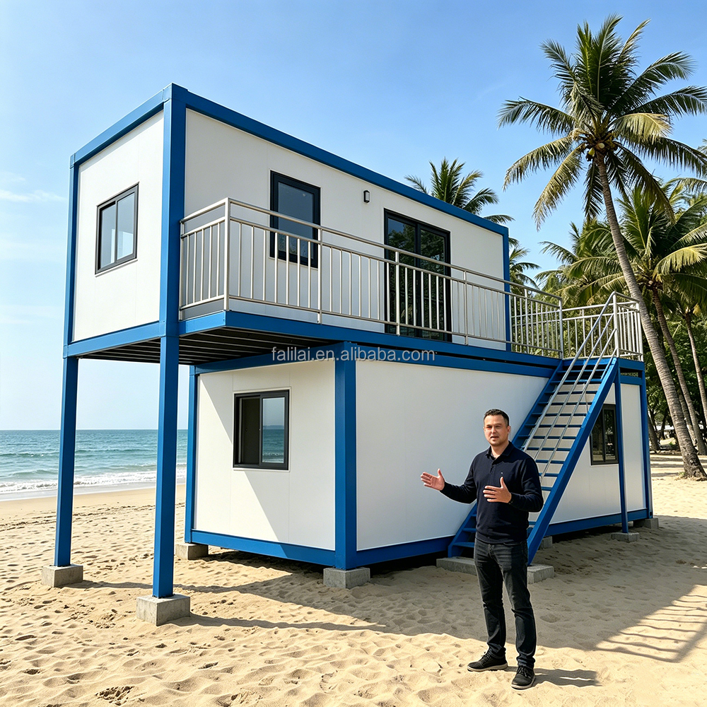 Quick Assembly Modern Tiny House Flat Pack Container Home 20ft Modular