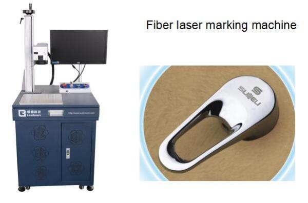 30W Fiber Laser Marker with Air cooling , Stainless Steel Laser Engraving Machines