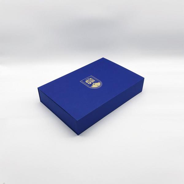 Over V Slot Dark Blue 400g Cardboard Magnetic Closure Gift Boxes