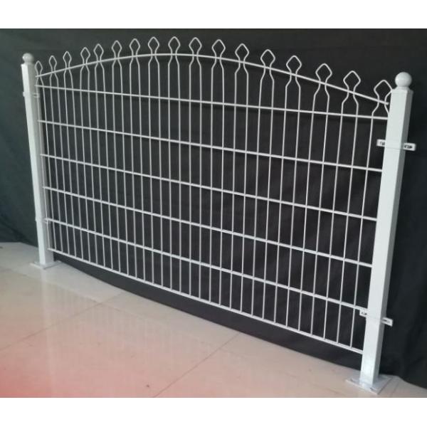 656 868 Mesh 2D Double Wire Fence Panel with 8/6/8mm Wire Diameter Iron Powder Coated
