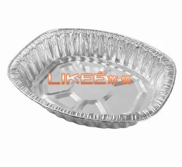 Food Packaged 800ml Aluminum Foil Tray Alloy 8011 Disposable Foil Pan
