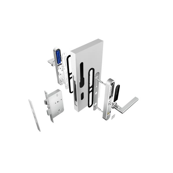 FCC Gray 4.8V Hotel Card Reader Door Locks