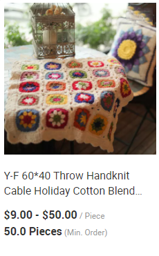 Y-F Earthy Cute Boho Color Crochet Floral Doilies Coasters Cup Drink Coasters Dinning Coffee Table Decor 2025