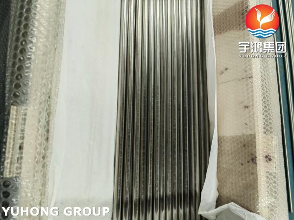 ASTM A249 / ASME SA249 TP304 Stainless Steel Welded Tube Heat Exchanger Tube